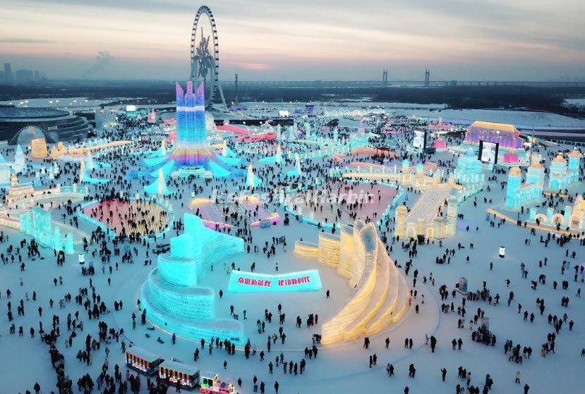 Harbin Ice and Snow Festival, Harbin, Heilongjiang, China